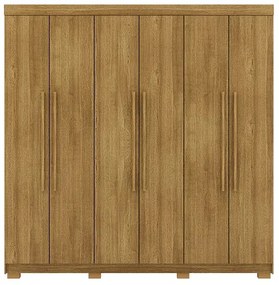 Guarda Roupa Elegance 6 Portas Nature - Vila Rica Móveis
