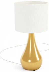 Luminária de Mesa Lagamar Dourado 51cm - 77046 Sun House