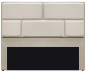 Cabeceira Solteiro Brick P02 90 cm para cama Box Suede - ADJ Decor