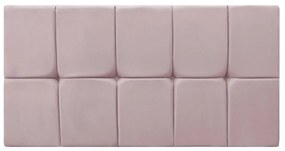Cabeceira Painel Nina para Cama Box Casal 1,40 cm Estofada Suede Crepe
