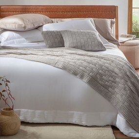 Peseira Kacyumara Tricot Mousse Treliça Joy Linho