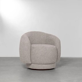 Poltrona Orbe Giratória Myst - Cinza