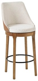 Banqueta Estofada Giratória Parbat - DT 55276