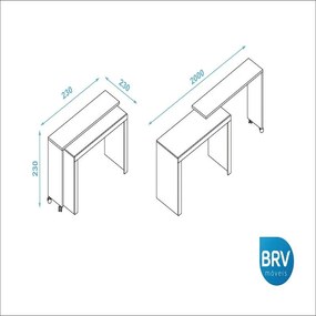 Mesa escrivaninha Para Computador Bc 31 - Branco