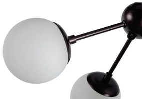 Pendente Dança Ø46X62Cm 6Xg9 / Metal E Globo Ø12Cm | Usina 16732/6 (BT - Branco Texturizado, FOSCO)