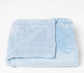 Cobertor Sherpan Ferreti - Azul Bebe