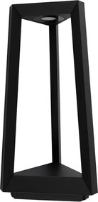 Balizador Led Aluminio 12W 3000K Ip65 37X16cm Lume - PRETO