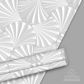 Papel de Parede Adesivo Branco Mona