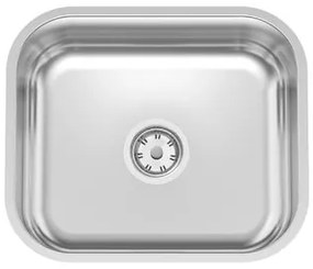 Cuba n.0 Tramontina Lavínia 40 BL Standard em Aço Inox Polido 40 x 34 x 14,5 cm com Válvula