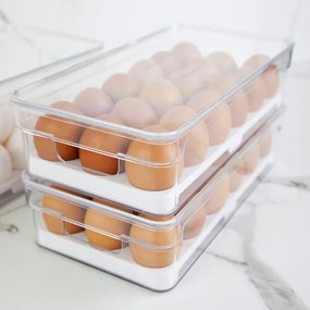 Organizador de Ovos Clear Fresh (18 ovos)