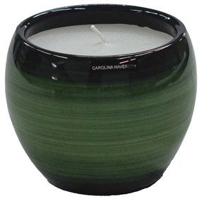 Vaso Vela Casca de Ovo decorativo em Cerâmica Carolina Haveroth – Amazônia Alto Brilho
