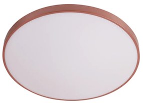 Plafon Órbita Ø27X2Cm Led 24W 3000K Bivolt Acrílico E Policarbonato Ro...