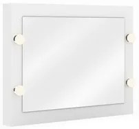Penteadeira Suspensa PE2004 com Painel Espelho PE2006 Branco - Tecno M