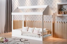 Cama Montessoriana Dakota Infantil Branco - Gabrielli Móveis