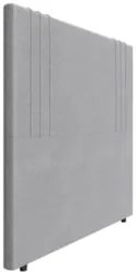 Cabeceira Cama Box Queen 160cm Estofada Rama Saturno Cinza Z04 - Mpoze