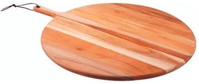 Tábua Redonda para Pizza Tramontina Provence em Madeira Teca 50 cm