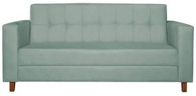 Kit Sofá 2 Lugares e 2 Poltronas Denver Suede Azul Tiffany - ADJ Decor