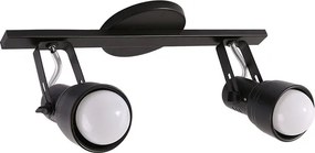 Spot Sobrepor Trilho Aluminio 35Cm - PRETO