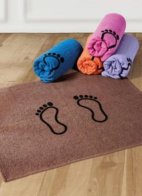 Toalha de Piso Pequena Lilás 1 Peça