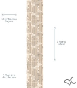 Papel de Parede Adesivo Fashion
