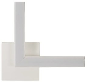 Arandela / Plafon Play Retangular 24,5X26Cm Led 8,2W Bivolt / "l" C/ 2... (BT - Branco Texturizado, 4000k)
