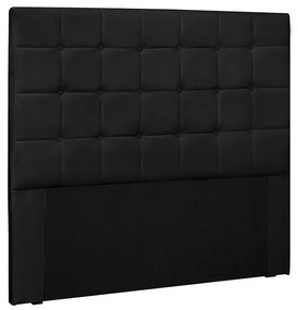 Cabeceira Verona Para Cama Box King 195 cm Corino - D'Rossi - Preto