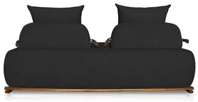 Kit 2 Sofás 3 Lugares Decoração Lazer Sala Ibiza SPZ 180cm Bouclé - ADJ Decor