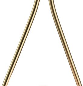 Arandela Pingo Metal Bronze Vidro Branco Ø20X42Cm 1Xg9 | Bella Ilumina...