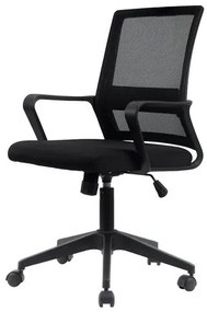 Cadeira Tokyo Diretor Preta Base Nylon Com Rodizio - 76663 Sun House