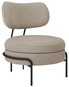 Kit 2 Poltronas Decorativas Luxo Moderna Sala de Estar Recepção Mimo Linho