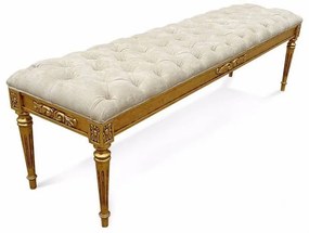 Puff Recamier Provençal Torneado Madeira Maciça Design de Luxo Peça Artesanal