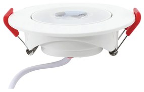 Spot De Embutir Redondo 5W 3000K Led Bivolt Ø8,6X2,5Cm | Opus Eco 3272...