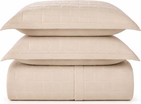 Colcha C/ Porta Travesseiro Literie Blush - Nude - Queen Queen