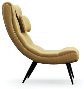 Kit 02 Poltronas Sher Facto Pés Palito de Ferro D03 - D'Rossi - Dourado