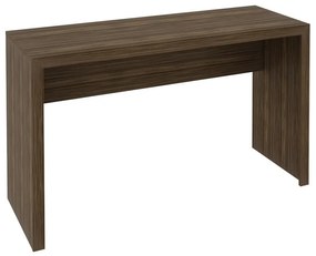 Mesa 127x46cm Escrivaninha Escritório Home Office Nogal