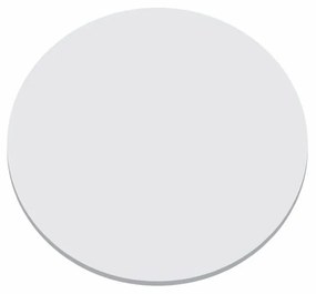 Disco Circular 30cm Branco P/ Lustre Tampa Luminaria 2mm x30cm Td-6004