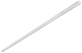 Perfil De Canto Aluminio Branco Para Fita Led 1,5m Fit15 45