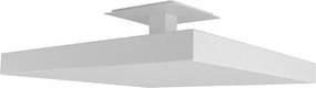 Plafon Led De Sobrepor Quadrado Branco 33,6w 3000k Tray