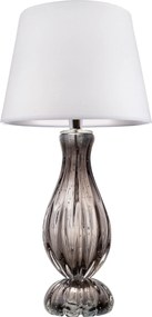 Abajur Murano Giordano - Cinza Ônix  Ônix