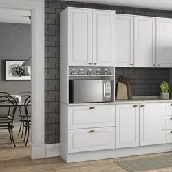 Paneleiro Torre Quente 2 Portas 1 Nicho para Forno 100% MDF Americana