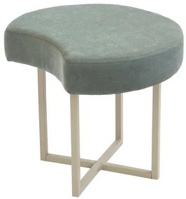 Pufe Nhac Sarja Sálvia Aço Taupe 45cm - 73891 Sun House