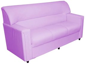 Sofá Topázio 3 Lugares Courano - Orthovida (Rosa)