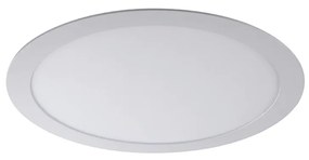 Luminária De Embutir Redondo 12W 6500K Led Bivolt Ø16,8X2,5Cm Downligh... (Branco)