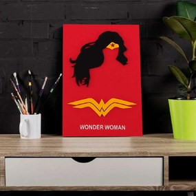 Quadro Decorativo Mulher Maravilha