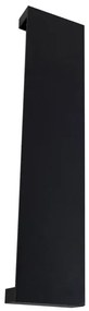 Arandela Led Aluminio 20W 3000K Ip65 Shield - PRETO