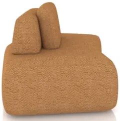 Sofá Modular 174cm Living Sala de Estar Moby Boucle Telha Z08 - Mpozen