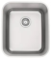 Cuba de Embutir Tramontina 34 x 40 cm Dora 34 BL em Aço Inox Acetinado com Válvula