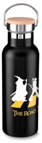 Garrafa Térmica 500 ml The Road to Mordor Senhor dos Anéis - Preto