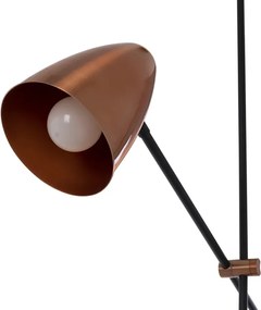 Pendente Aluminio Preto Cobre Soul