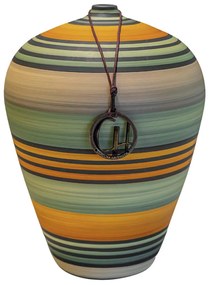 Vaso Bojudo Decorativo de Cerâmica - Maruaga Fosco Kleiner